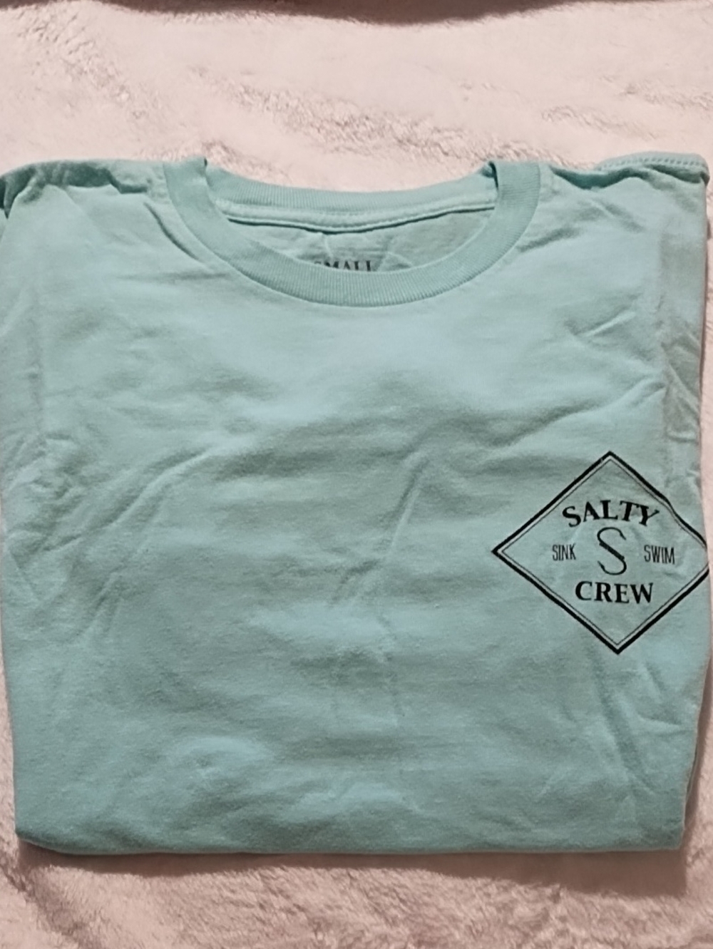 Salty Crew Mint Green Pocket Logo Tee